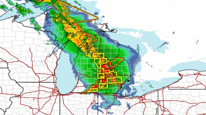 Michigan Weather Radar Update: Current Conditions Amid Severe Thunderstorms Across the State