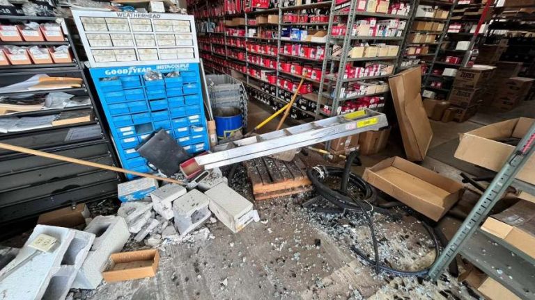 Car Crashes Into Barry County Business, Causes Significant Damage