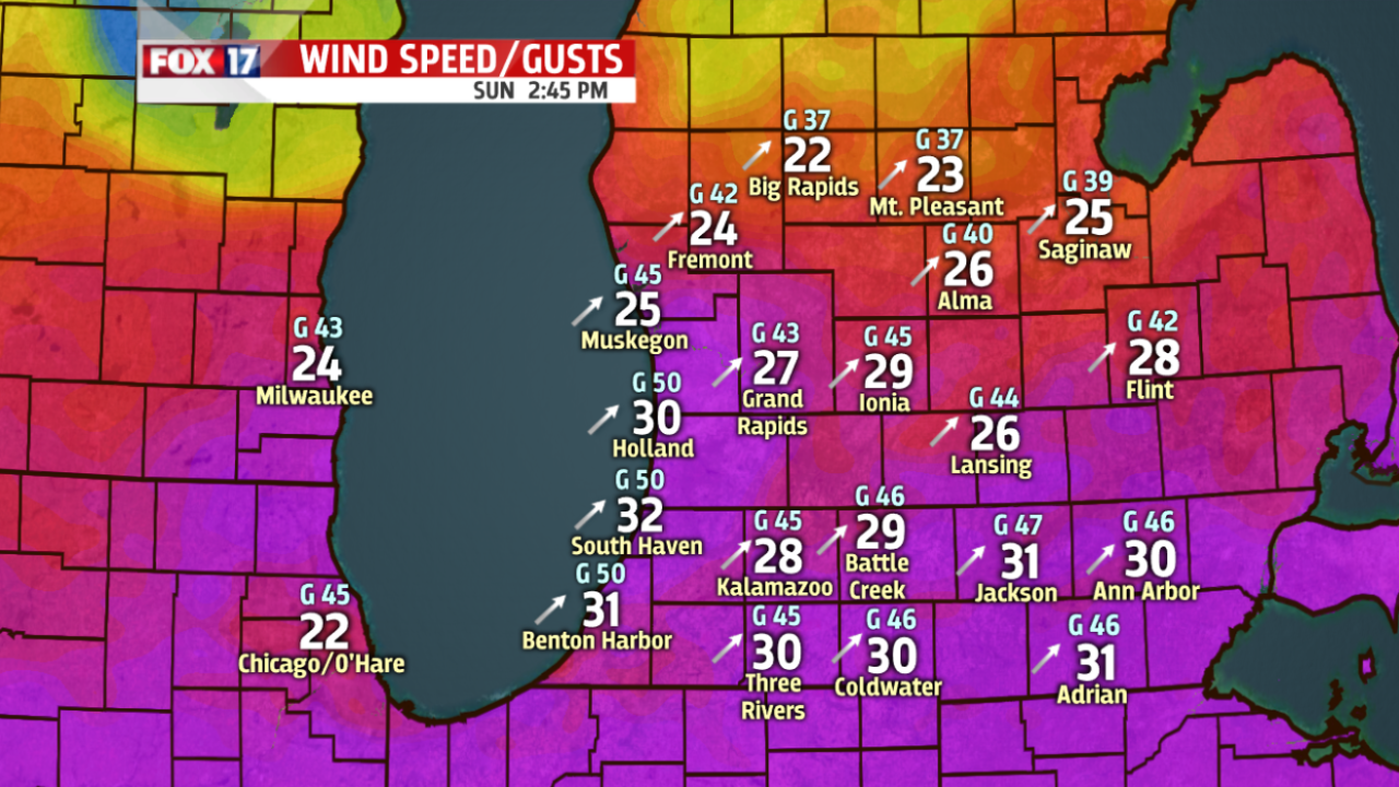 Arctic Air to Slam West Michigan: Whiteouts and 30+ mph Gusts Expected Along US-131 Corridor